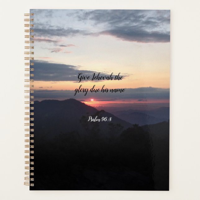 Agenda JW year text customize (Anverso)