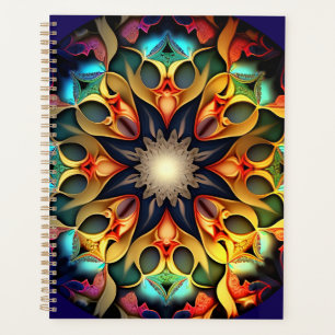 Agenda Kaleidoscope Mandala Flower Design-23091