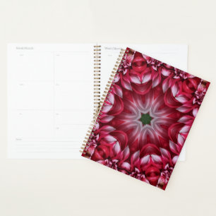 Agenda Kaleidoscopic Crimson Dahlia