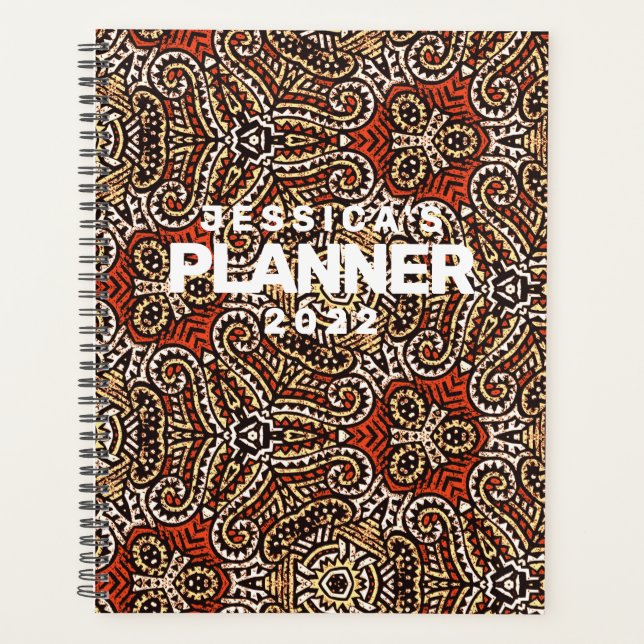 Agenda Kaleidoscopio tribal - 01 (Anverso)
