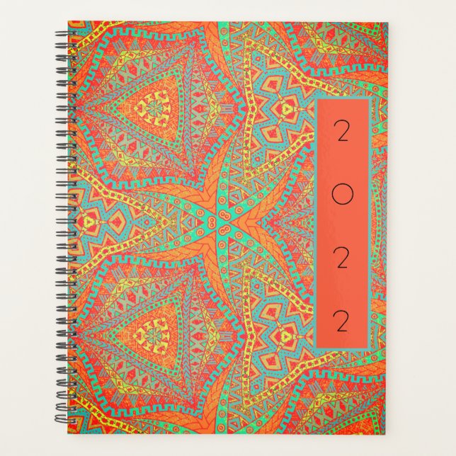 Agenda Kaleidoscopio tribal - 02 (Anverso)