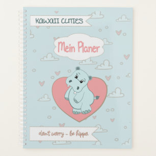 Agenda Kalender Hippo - no te preocupes por hipopótamo