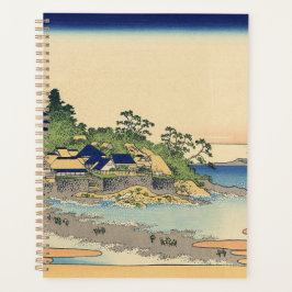 Agenda Katsushika Hokusai Enoshima en la provincia de Sag