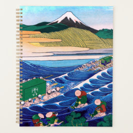 Agenda Katsushika Hokusai - Fuji de Kanaya en Tokaido