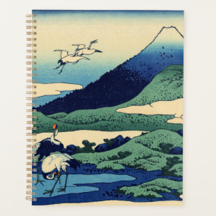 Agenda Katsushika Hokusai - Umegawa en la provincia de Sa