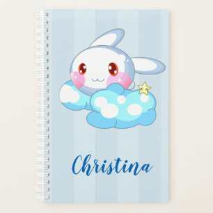 Agenda Kawaii Bunny, Personalizado de Cloud & Star