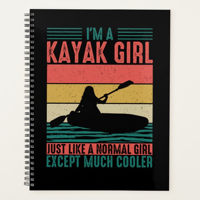 Agenda Kayak Chica pero más frío (Anverso)