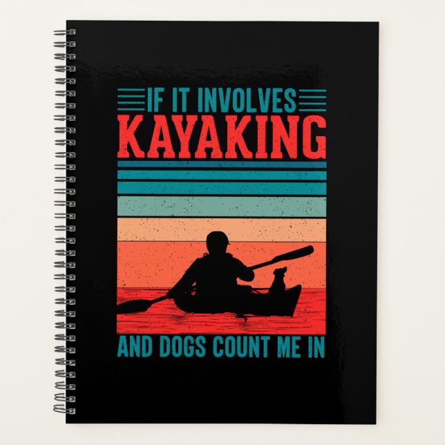 Agenda Kayaks y perros me cuentan (Anverso)