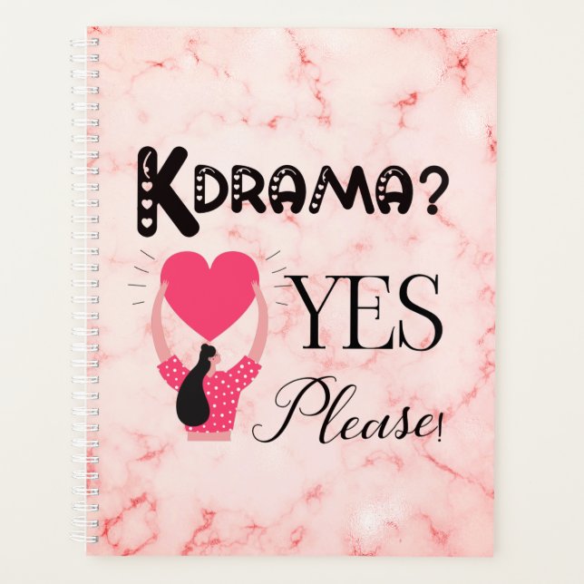 Agenda ¿Kdrama? ¡Sí, Por Favor! -Agenda (Anverso)