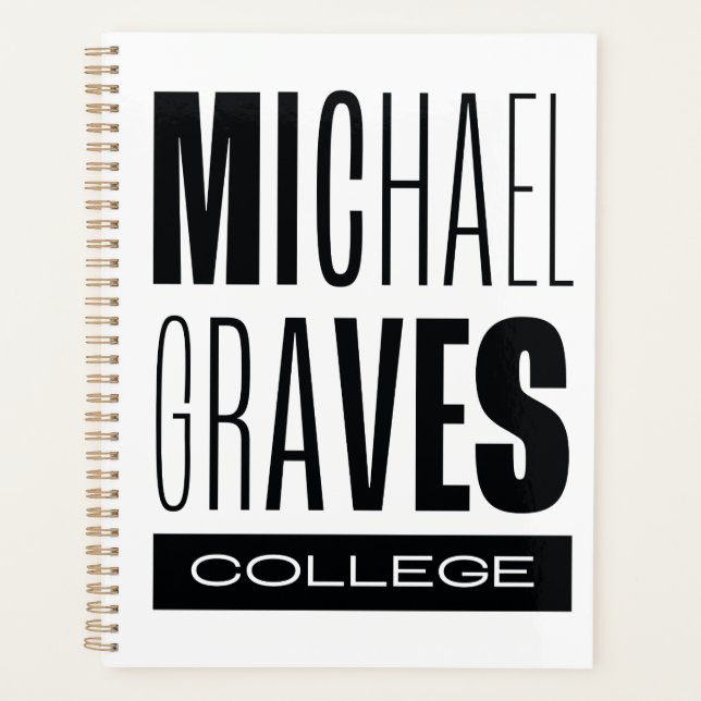 Agenda Kean MGC Michael Graves (Anverso)