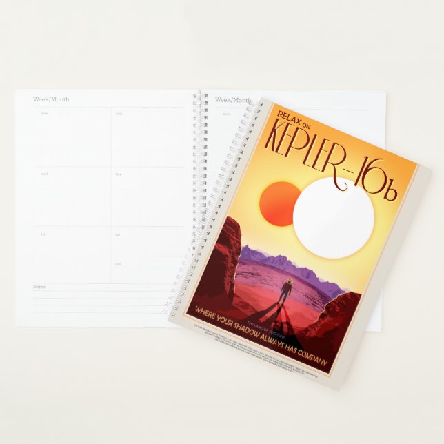 Agenda Kepler Space Travel Destination Planet Adventure (Demostración)