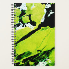 Agenda Keylime SPWW n' Slime Green & Black Small Monthly
