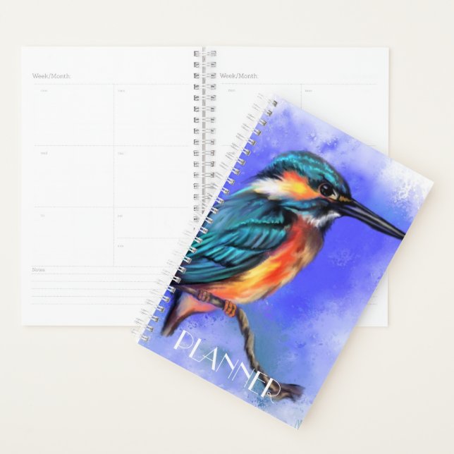 Agenda Kingfisher Bird Planner (Demostración)