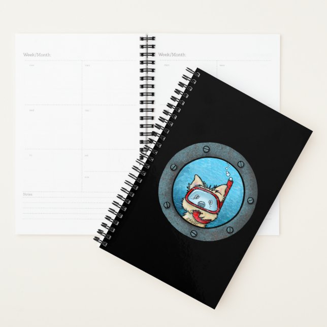 Agenda KiniArt Snorkel Cairn Porthole Planner (Demostración)