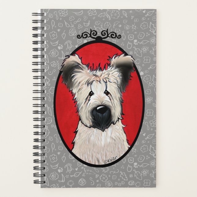 Agenda KiniArt Tawny Briard Planner (Anverso)