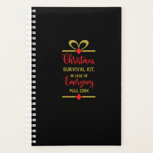 Agenda kit de supervivencia para navidades
