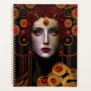 Agenda Klimt inspiró a la reina diosa