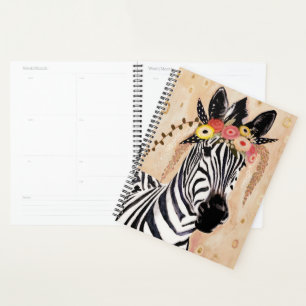 Agenda Klimt Zebra   Corona De Flores