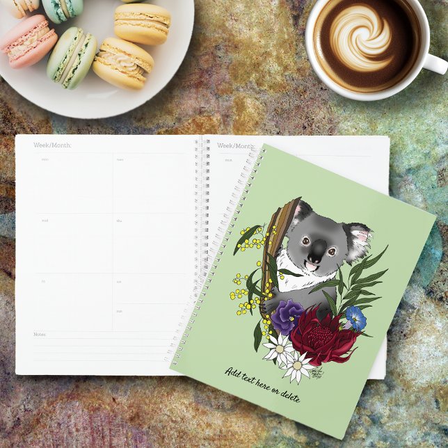 Agenda Koala Bear Green (Subido por el creador)