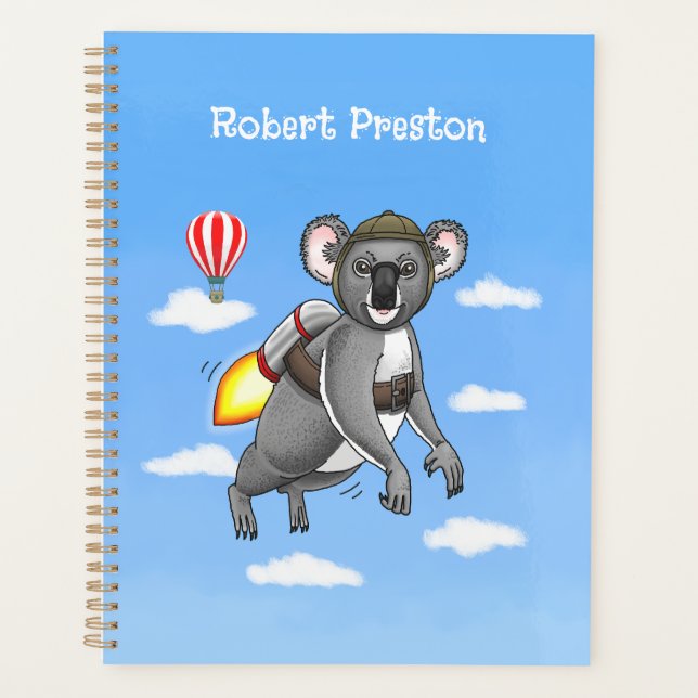 Agenda Koala Cohete (Anverso)