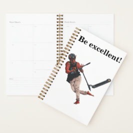Agenda Kobold Kick Scooter Trick Fantasy Art Planner