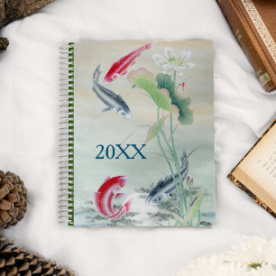 Agenda Koi Fish con Lotus