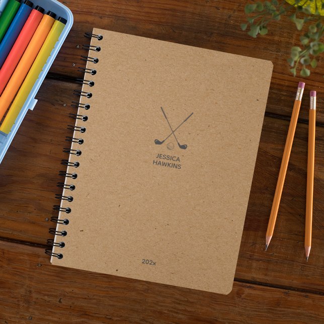 Agenda Kraft Brown Golf Club Personal Weekly (Subido por el creador)