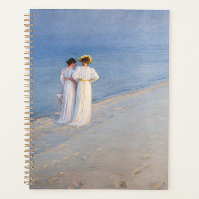 Agenda Kroyer - Noche de verano en la playa de Skagen (Anverso)