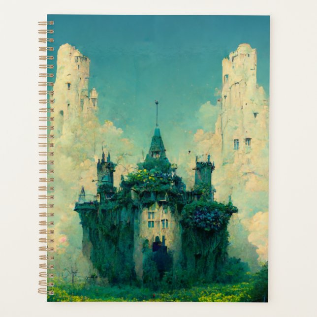 Agenda La abandonada fantasía del castillo (Anverso)