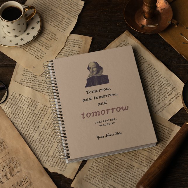 Agenda La academia privada de Shakespeare (This Shakespeare planner makes a great gift for anyone who appreciates the Dark Academia aesthetic.)