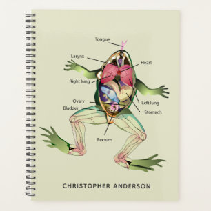 Agenda La anatomía de la rana personalizada