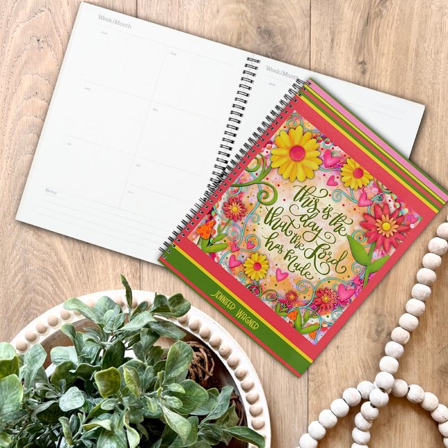 Agenda La Biblia Fun Floral Verse La Inespiritualidad Ale (Subido por el creador)