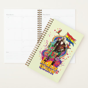 Agenda La brigada suicida Flores y arcoiris de Harley Q