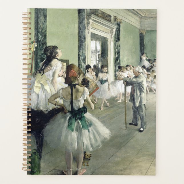 Agenda La clase ballet Edgar Degas (Anverso)