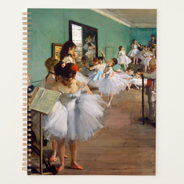 Agenda La clase de danza de Edgar Degas (Anverso)