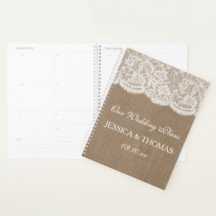 Agenda La colección de Bodas Burlap & Lace