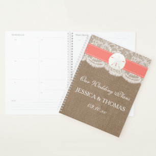 Agenda La colección de bodas de arena coral en la playa