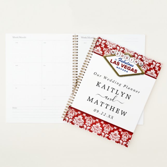 Agenda La colección de Bodas Purpurinas Damask Las Vegas (Demostración)