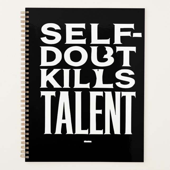 Agenda la duda personal mata al talento (Anverso)