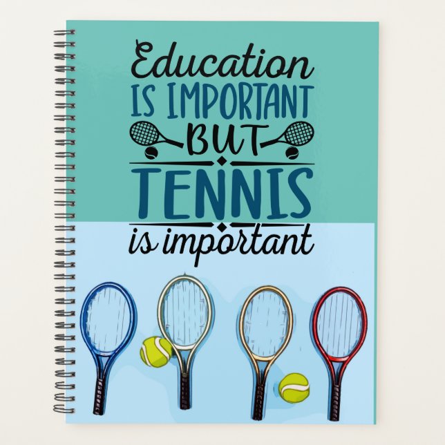 Agenda La educación es importante Tenis (Anverso)