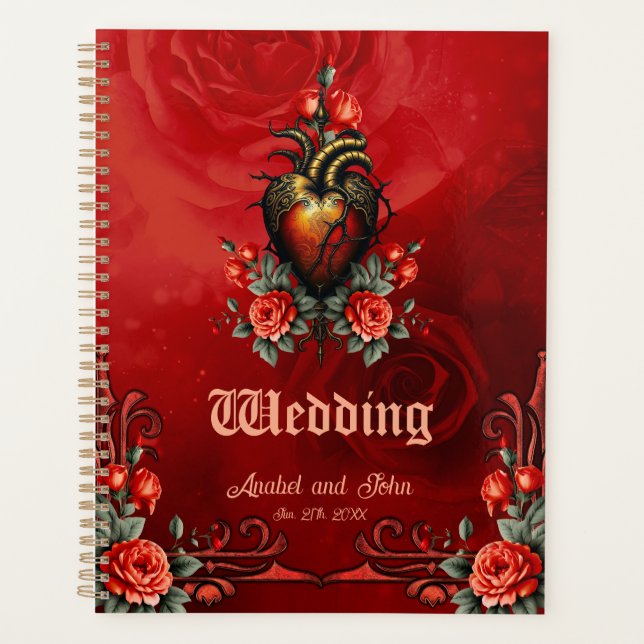 Agenda La elegancia gótica del corazón (Anverso)