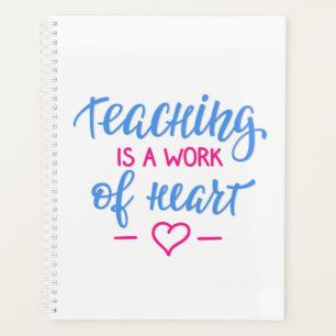 Agenda La Enseñanza Es Un Trabajo De Corazón