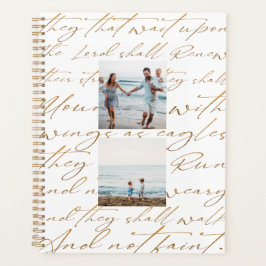 Agenda La escritura espera la foto del Señor Tres