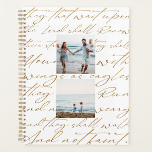 Agenda La escritura espera la foto del Señor Tres