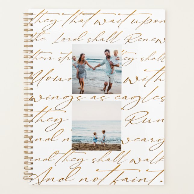 Agenda La escritura espera la foto del Señor Tres (Anverso)