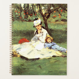 Agenda La familia Monet en su jardín Edouard Manet