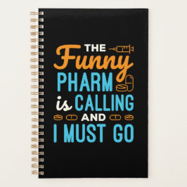 Agenda La farmacia de la farmacia Tech Funny Pharm llama