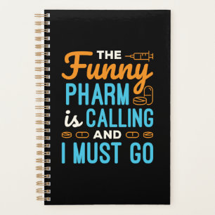 Agenda La farmacia de la farmacia Tech Funny Pharm llama