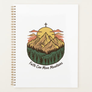 Agenda La Fe Puede Mover Montañas Camiseta Vintage de Mon