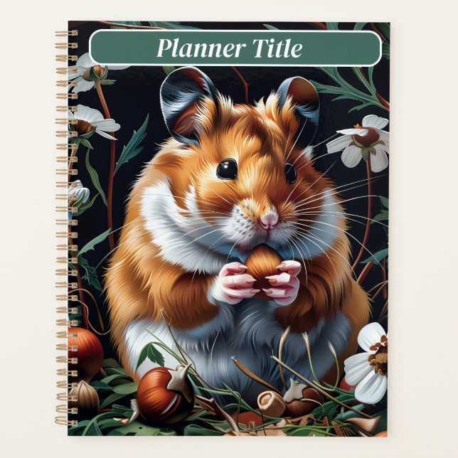 Agenda La fiesta de otoño de Hamster (Anverso)